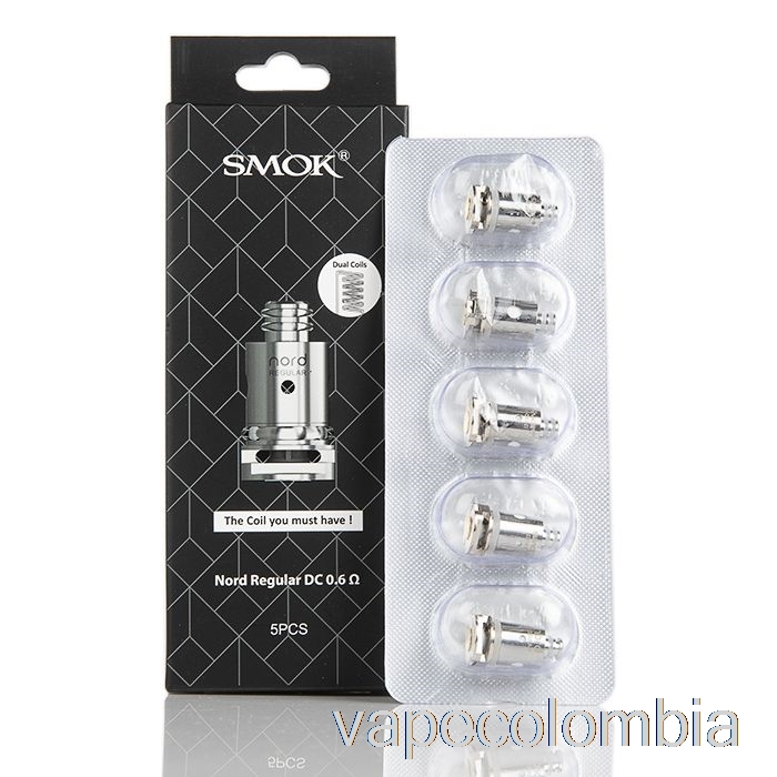 Kit Completo De Vapeo, Resistencias De Repuesto Smok Nord, Bobinas De CC Regulares De 0,6 Ohmios Nord